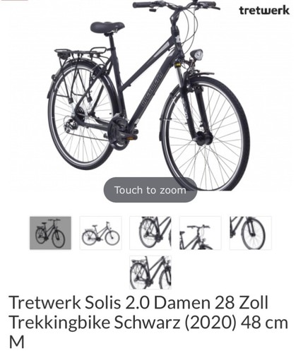 Neuwertiges trekkingfahrrad - neuwertiges,  trekkingfahrrad